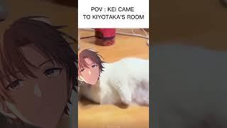 Kei came to Kiyotakas room. However.... Meme