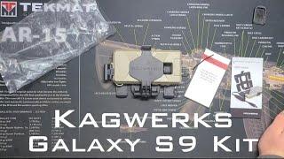 Kagwerks Galaxy S9 Kit Unboxing  ATAK Phone Mount