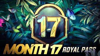 MONTH 17 Royal PASS  1 TO 50  M17 ROYAL PASS PUBG MOBILE  v2.3 UPDATE & MONTH 17 ROYAL PASS LEAKS