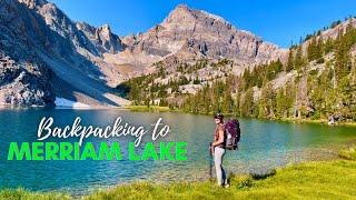 Backpacking to Merriam Lake in the Lost River Range in Idaho