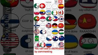 Top comment adds a countryball #countryballs #animation #history #part29