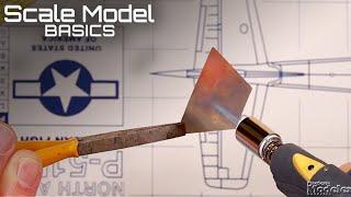 Scale Model Basics Annealing photo-etched metal parts