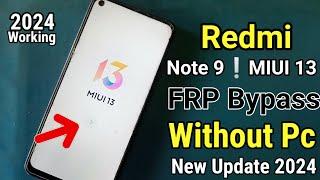 redmi note 9 frp bypass miui 13  redmi note 9 frp bypass miui 14  redmi note 9 frp bypass 2023..