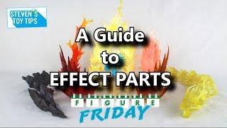 A Guide to Action Figure Effect Parts - Stevens Toy Tips