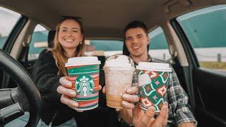 Its December  LETS GET FESTIVE Starbucks Christmas Drinks & Would You Rather Christmas Edition