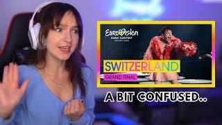 Nemo - The Code LIVE  Switzerland Grand Final  Eurovision 2024  First Time Reaction