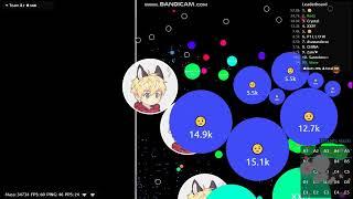 Agar.io Uncut play against 8p and bot