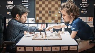 Magnus Wins CRAZY Chess Blitz Match vs. Hikaru at Norway Chess