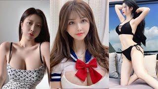 TikTok Korean️ TOP FUNNY Videos When Pretty But Shy Girls Dance Tiktok 2022️-【tiktok を見る】#16