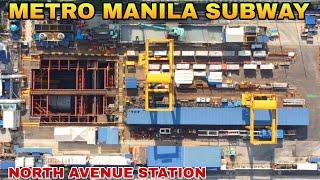 LATEST UPDATEMETRO MANILA SUBWAY NORTH AVENUE STATION UPDATE 09102024