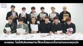 THAISUB 140113 - EXO at AVEXTaiwan  จดหมายแฟนคลับ