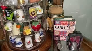 Unexpected Quilt Shop Treasures #thriftedfinds #antiques