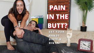 PAIN IN THE BUTT? Grab a partner we got a massage for you MOVEU PELVIC FLOOR COURSE NOW LIVE 