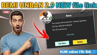 BGMI 2.9 ID UNBAN 10 YEARS EMULATOR  HOW TO UNBAN BGMI 10 YEAR BAN  UNBAN PUBG MOBILE Account 2024