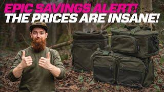 ROCK-BOTTOM PRICED CARP FISHING LUGGAGE  NGT