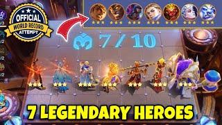 UNLIMITED 3STAR LEGENDARY HEROES  HARPER 1 META NOW‼️ MAGIC CHESS