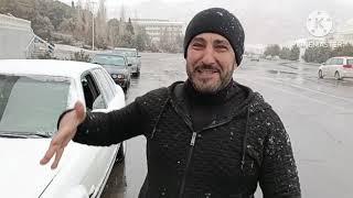 Снегопад в Красноводске