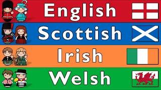 UNITED KINGDOM ENGLISH SCOTTISH GAELIC IRISH & WELSH