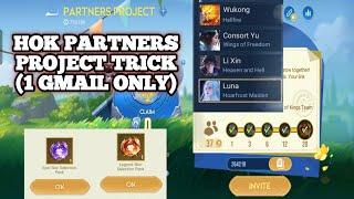 HOW TO CREATE 20 ACCOUNTS USING 1 GMAIL ONLY IN PARTNERS PROJECT  HONOR OF KINGS