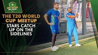 The T20 World Cup Meetup Stars Catch Up On The Sidelines  PCB  MA2T