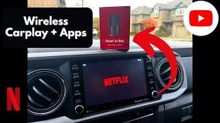 Instantly get Netflix + Youtube + Wireless Carplay with this car hack