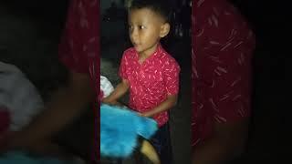 adek Azmi liat kk kHafin latihan bantengan. ehh malah ikutan.. #fypyoutube #fypシ゚viral #bantengan