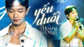 Yếu Đuối - Hoàng Dũng  Official Music Video  Mây Sài Gòn