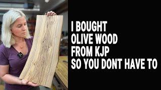 Is KJP a good source for dry olive wood? Lets find out