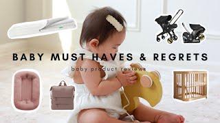 Favorite Baby Essentials + REGRETS baby products