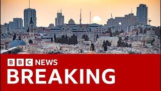 BREAKING Iran launches “mass drone and missile attack” on Israel  BBC News