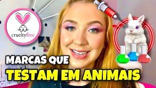 TOP MARCAS QUE TESTAM EM ANIMAIS De maquiagem  *Cruelty Free