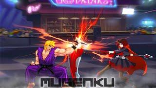 Daigo Ken vs Ruby Rose. RWBY vs Street Fighter Mugen Multiverse