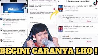 Cara Menampilkan Komentar TikTok Yang Tidak Muncul 