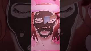 Paper ASMR Mud Mask #asmr#shorts