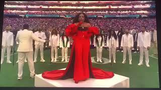 Sheryl Lee Ralph Sings “Lift Every Voice & Sing” Black National Anthem at Super Bowl 2023 