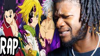 ZELDRIS ESTAROSSA & MELIODAS RAP  Crown  RUSTAGE ft Shwabadi & Connor Quest Seven Deadly Sins