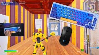 Custom KeyboardFortnite Keyboard Sounds Smooth 240FPS Gameplay