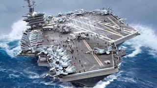 Worlds Largest Aircraft Carrier ROCKED By Deadly Storm Then This Happened...