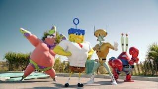 THE SPONGEBOB SQUAREPANTS MOVIE SPONGE OUT OF WATER  Official Teaser Trailer  UK  Paramount