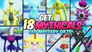 EXTENDED Get 18 Shiny Mythical Mystery Gifts NOW in Pokemon Scarlet Violet