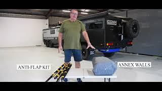 How to Install Annex and Walls on Lifestyle Campers Iconn E2E Next Generation  Step-by-Step Guide