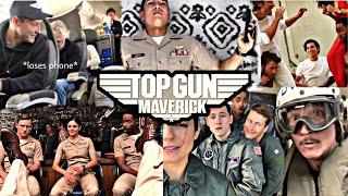 Top Gun Maverick Cast being chaotic for 14 min straight Part 1