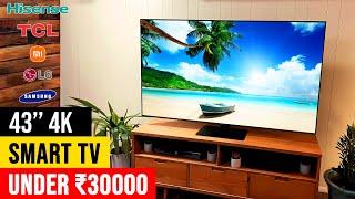 Top 5 Best 43 inch 4K Smart TV in 2024  Best Premium 43 4k Android Smart TV in India For 2024 