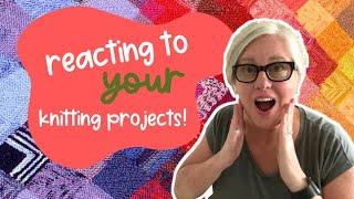 Reacting to Your Knitting Projects  Home Decor