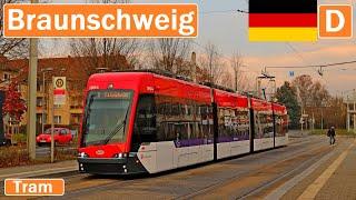 BRAUNSCHWEIG TRAMS  Braunschweig Straßenbahn 2023 4K