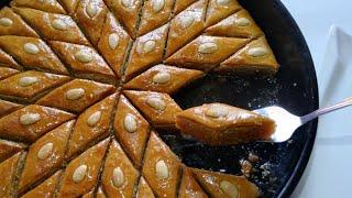 Delicious Dessert  AZERBAIJANI BAKLAVA RECIPE  Dessert ASMR  ENG SUB  dessert recipes