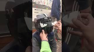 full wrapping helmet modified and eyes  #short #viral #likesharesubscribe