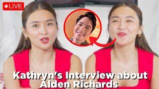 Kathryn Bernardo Live Interview about HelloLoveAgain Character as Joy