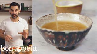 Andy Makes the Most Flavorful Vegan Broth Ever  Bon Appétit