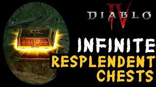 Season 4 Infinite Resplendent Chest Farm - Free Ancestral Legendaries - Diablo 4